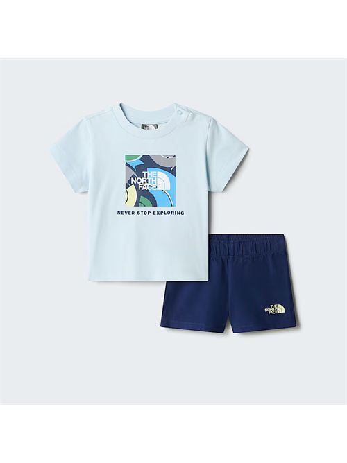 Set NSE Box Play Regular con pantaloncini da neonato THE NORTH FACE | NF0A8G1DMC81